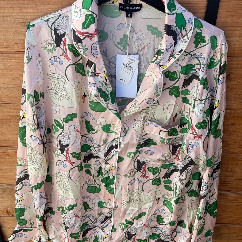 Karen Mabon Silk Pajamas
